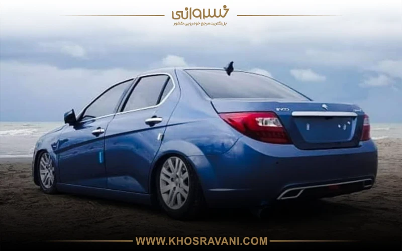 طراحی عقب دنا پلاس