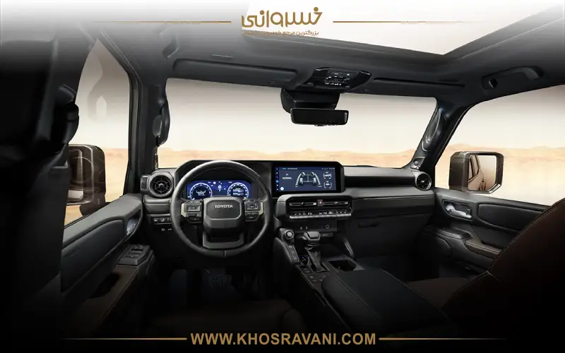 طراحی داخلی لندکروز